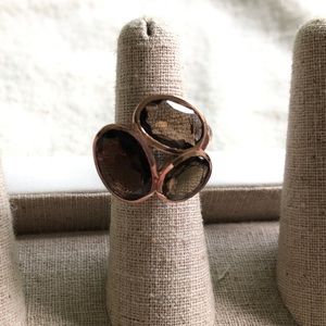 Stella & Dot Trilogy Rose Gold Ring